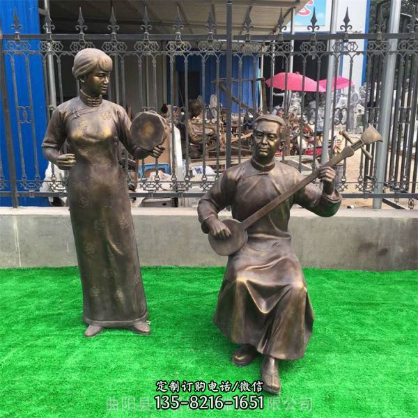 園林景觀小品擺件音樂人物雕塑（1）