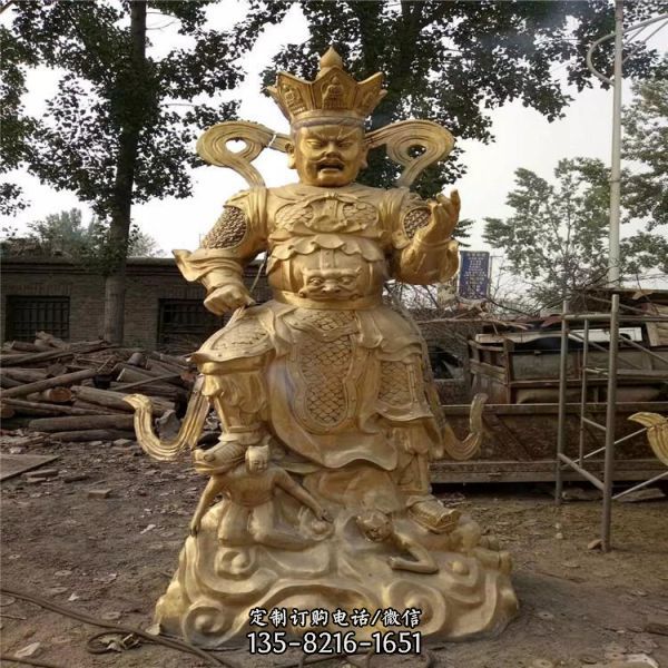 景區寺廟銅雕大型佛像四大天王雕塑（2）