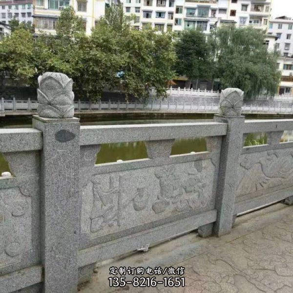 大理石石雕浮雕護欄圍欄園林景觀裝飾雕塑（4）