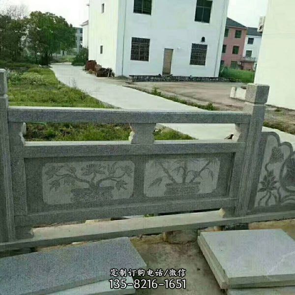 庭院大理石石雕園林景觀欄桿欄板雕塑（5）