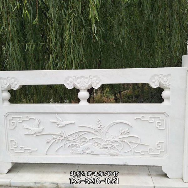 庭院大理石石雕園林景觀欄桿欄板雕塑（2）
