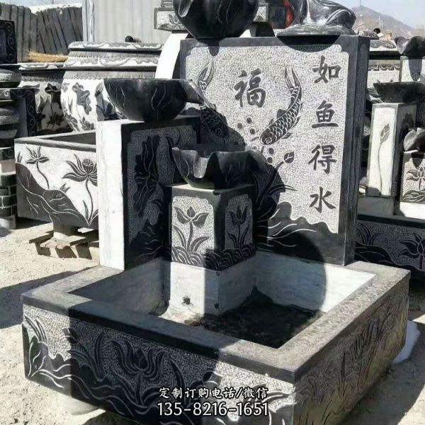 大型歐式公園景觀石雕噴泉（3）