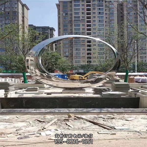 酒店房地產抽象藝術雕塑景觀擺件（5）
