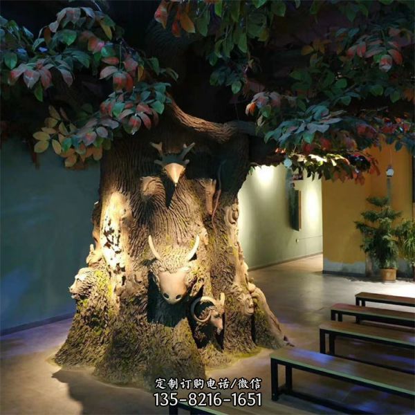 公園廣場(chǎng)擺放千層石景觀石假山風(fēng)景雕塑（3）