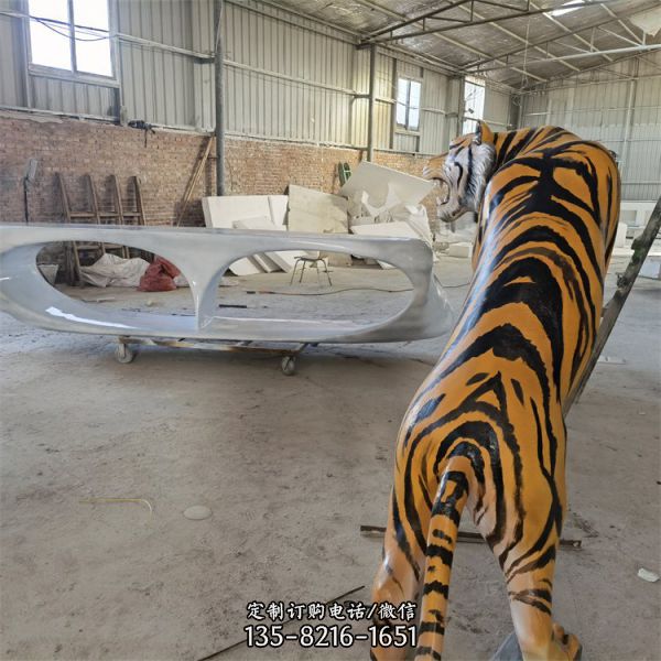 商場景觀玻璃鋼卡通動物公仔擺件小品雕塑（2）