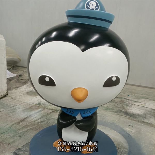 商場景觀玻璃鋼卡通動物公仔擺件小品雕塑（5）