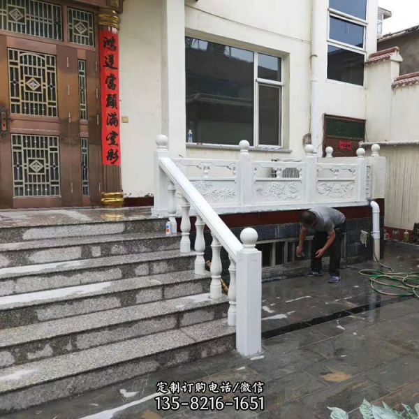 古建大理石石雕園林景觀護(hù)欄雕塑（5）
