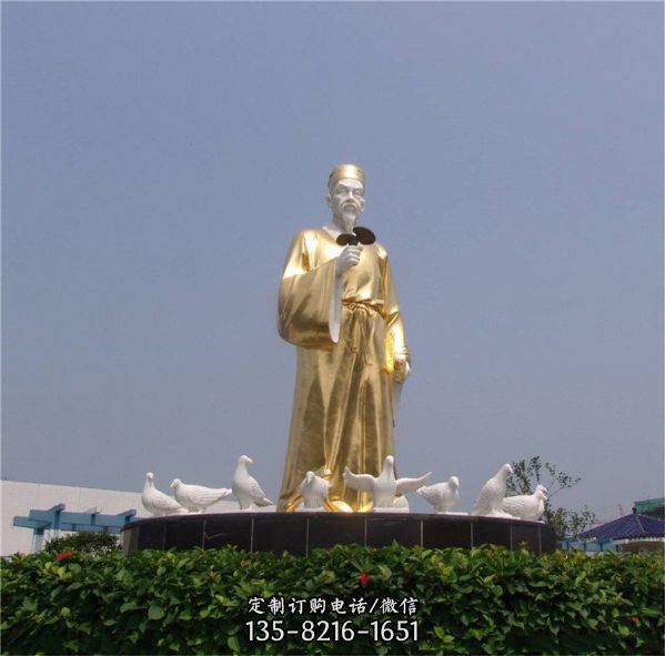 景區(qū)公園古代戶外大型人物雕塑（6）