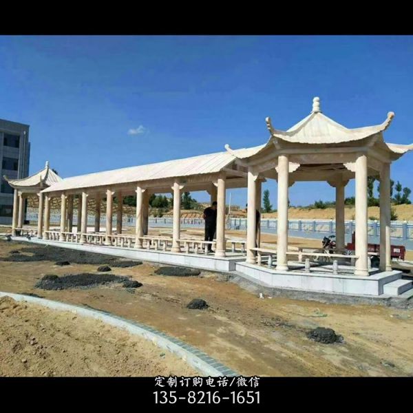 園林戶外大型石雕長廊雕塑（2）