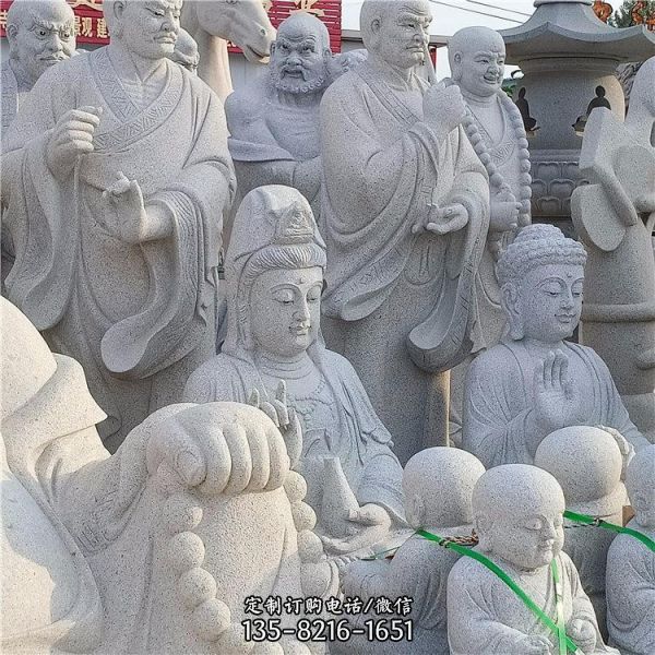 廣場學院擺放大理石人物雕塑擺件（2）