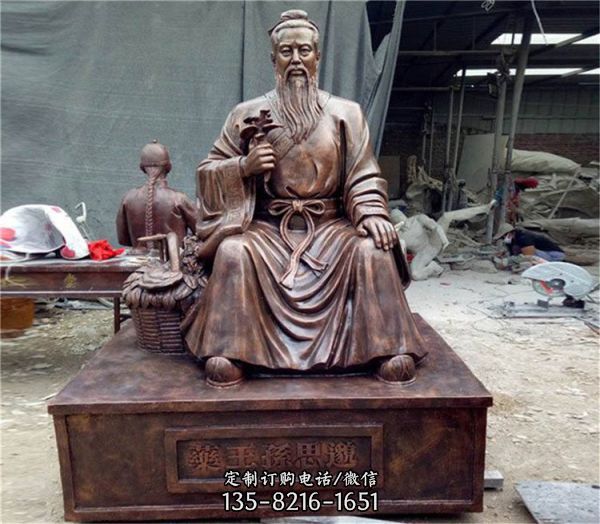 玻璃鋼仿銅古代民俗人物雕塑園林景區小品（2）