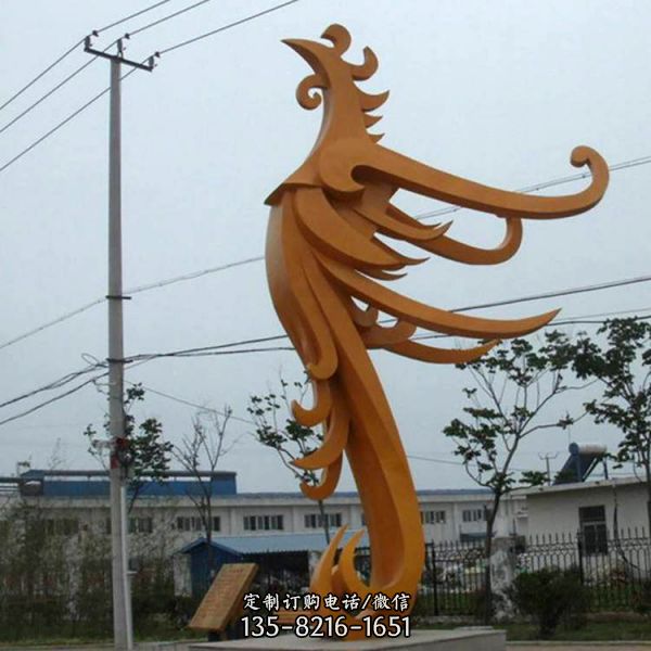 大型戶外不銹鋼鏡面景觀雕塑（8）