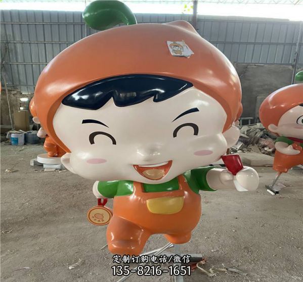 樂園卡通玻璃鋼玩偶雕塑（3）