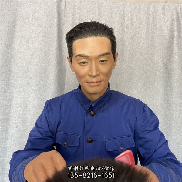 蠟人硅膠像雕塑展館人物匠心工藝（1）