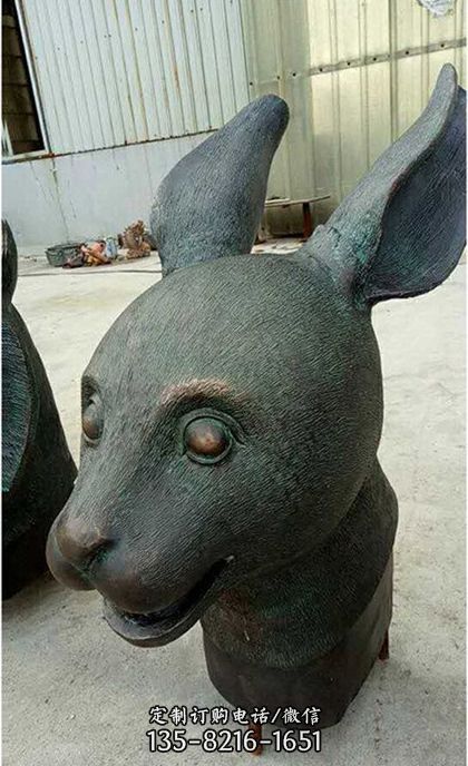 園林景區擺放鑄銅十二生肖雕塑（2）