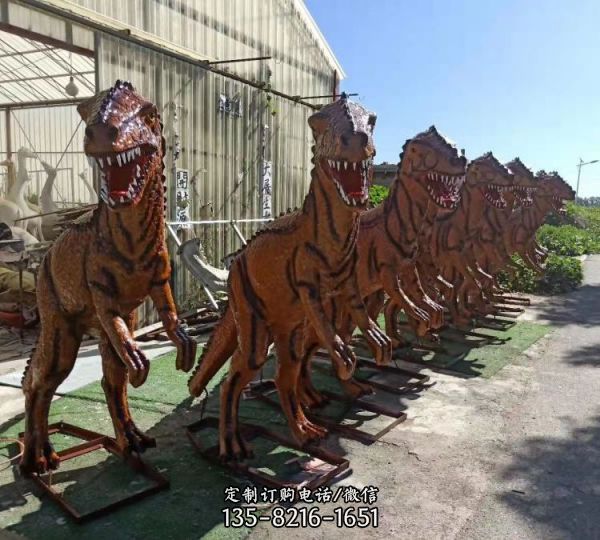 玻璃鋼仿真卡通動物景觀雕塑擺件（1）