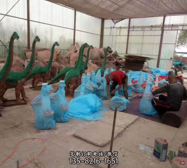 玻璃鋼仿真卡通動物景觀雕塑擺件（3）
