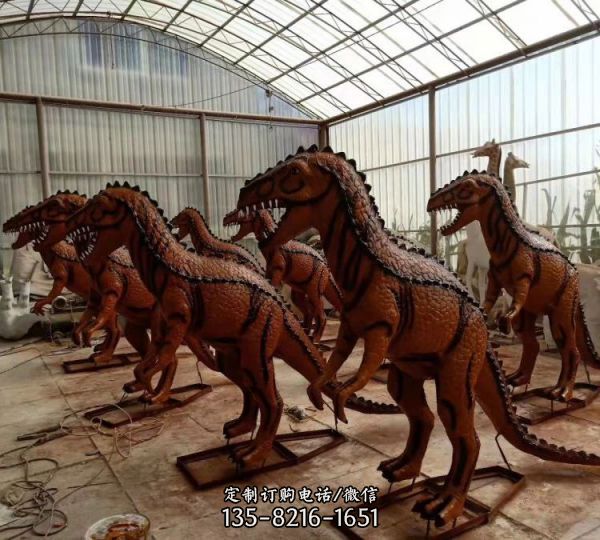 玻璃鋼仿真卡通動物景觀雕塑擺件（4）