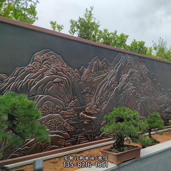 浮雕標牌金屬浮雕鋁板仿古銅牌匾（2）