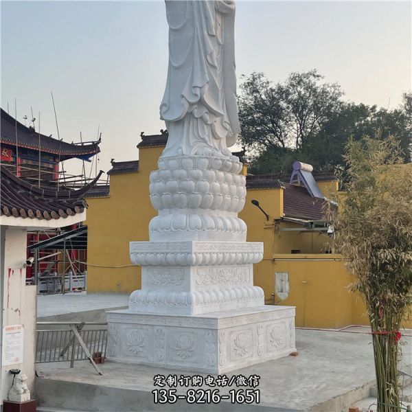 景點寺廟漢白玉佛像人物石雕（1）