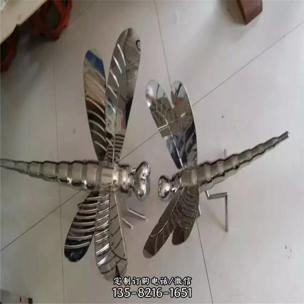 校園廣場(chǎng)擺放芭蕾舞者鏡面動(dòng)物不銹鋼雕塑（4）
