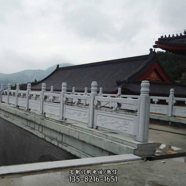 公園花崗巖橋梁護欄欄桿雕塑（5）