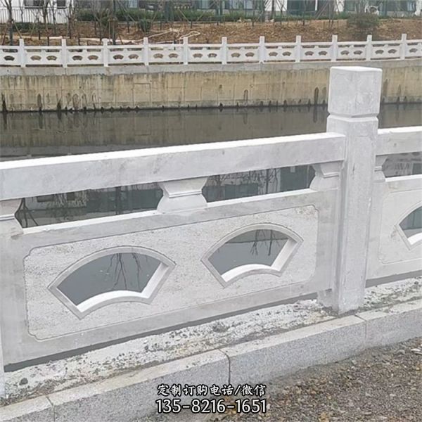 戶外園林大理石浮雕欄桿 欄板雕塑（4）