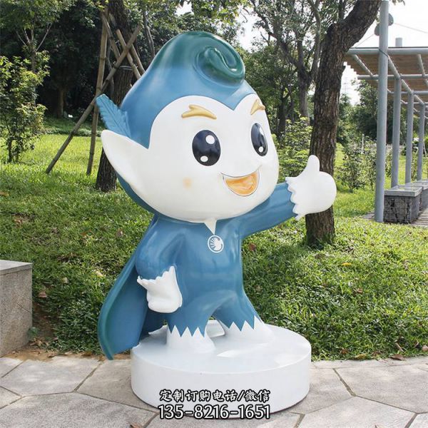 戶外園林景觀卡通公仔擺件