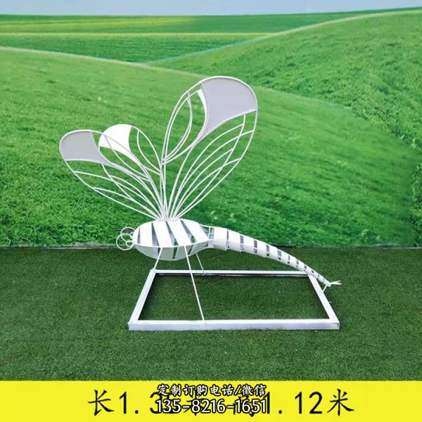 室外廣場創意不銹鋼鏤空動物雕塑（3）