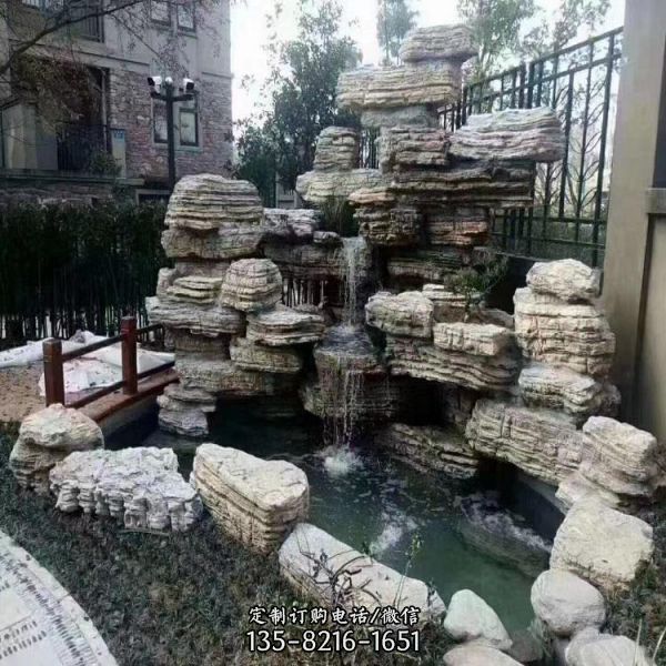 公園景區(qū)園林 天然假山石 造型雕塑（1）
