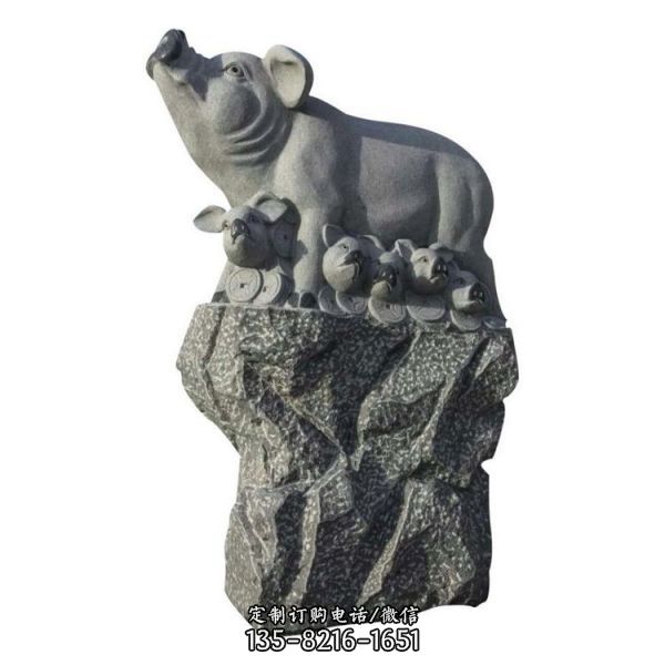 景區陵園配套花崗巖12生肖雕塑（1）