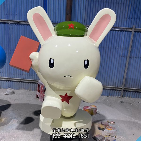 商業廣場美陳售樓處展示區擺件動物熊玻璃鋼雕塑（4）