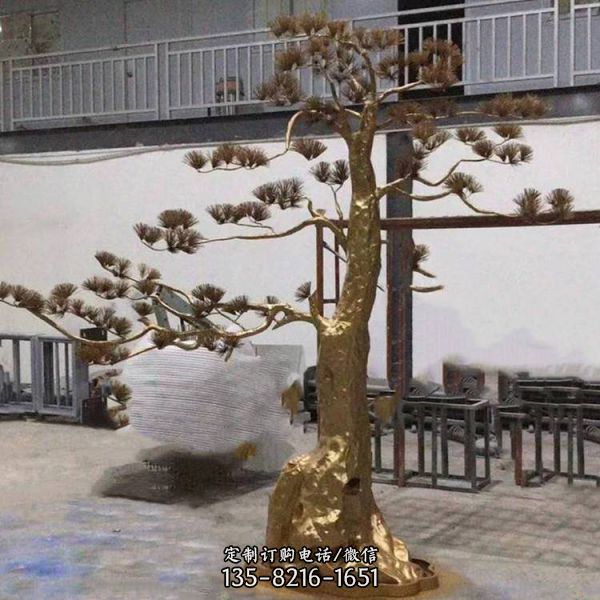 別墅酒店裝飾不銹鋼藝術景觀小品擺件（3）