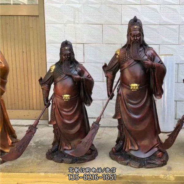 名人雕塑大型寺廟供奉神佛關公雕塑（2）