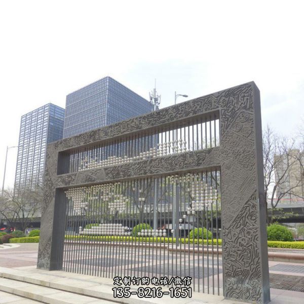 城市街道不銹鋼創意戶外景觀擺件