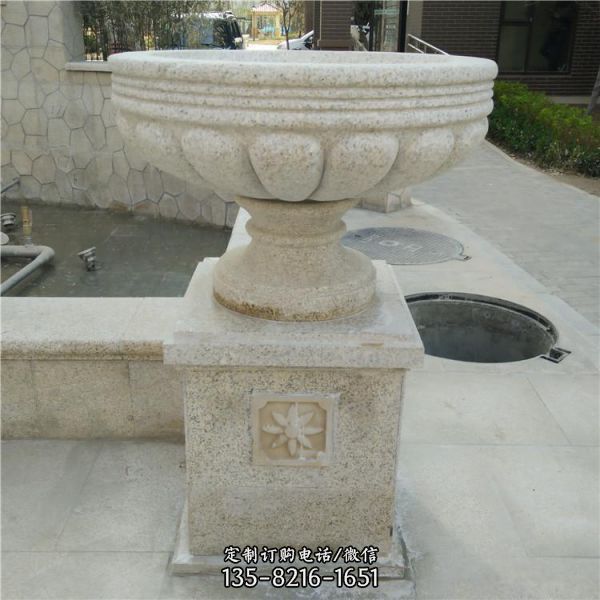 園林景觀擺件歐式創意花缽花盆雕塑（2）