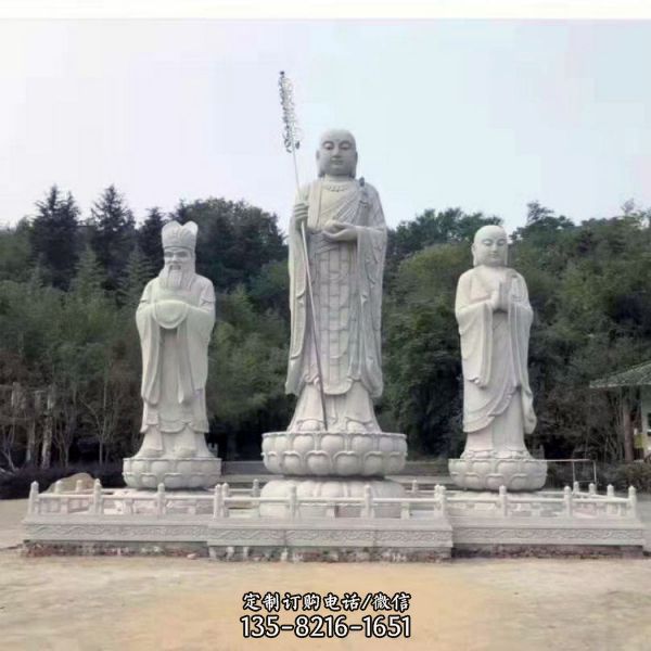 古代公園石雕人像擺件 景觀人像雕塑（1）