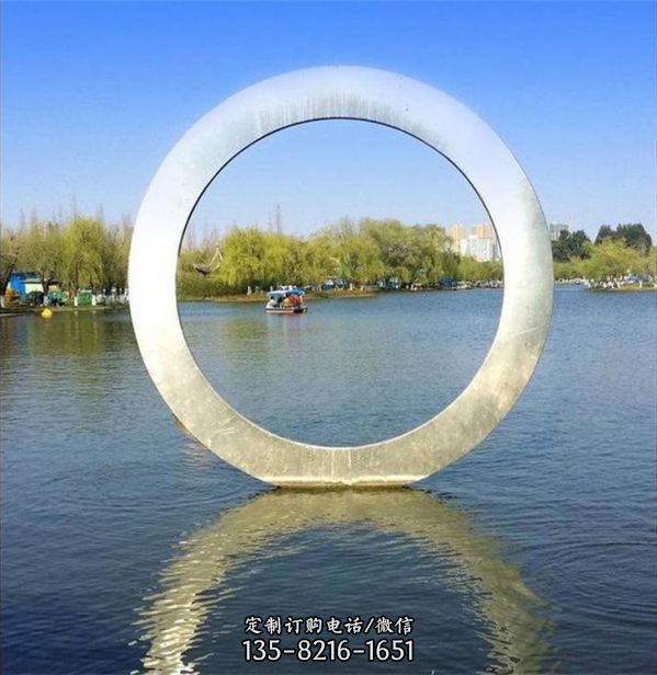 廣場園林不銹鋼鳳凰雕塑抽象景觀大型擺件（2）