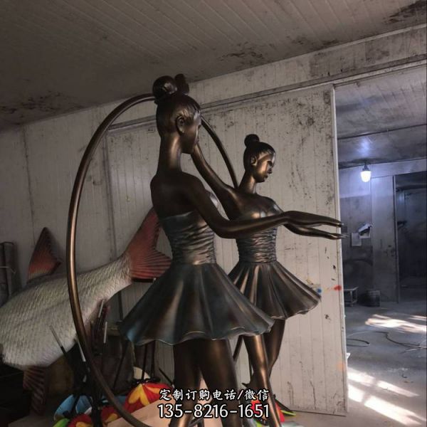 跳芭蕾舞人物造型小品擺件雕塑（2）