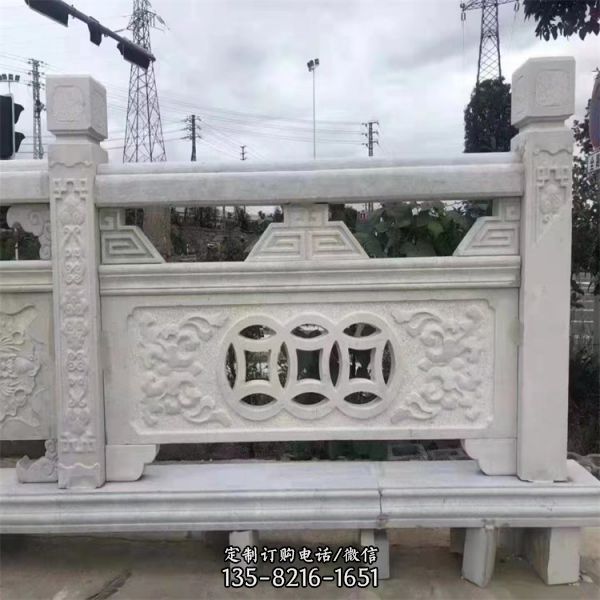 景區(qū)園林建筑大理石雕刻欄桿欄板（2）