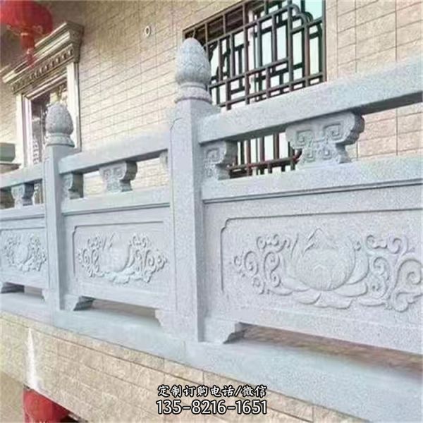 景區(qū)園林建筑大理石雕刻欄桿欄板（5）