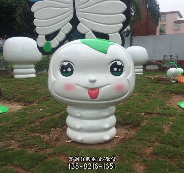 商場美陳玻璃鋼卡通創意公仔雕塑（2）