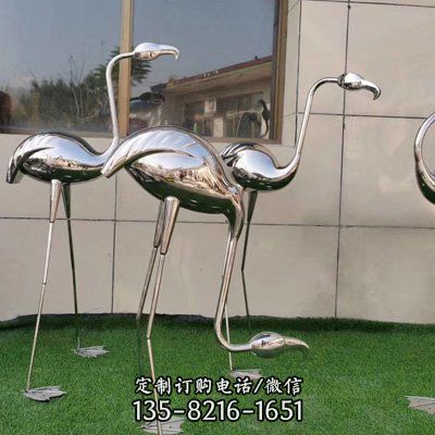 戶外公園抽象不銹鋼異形景觀雕塑（4）