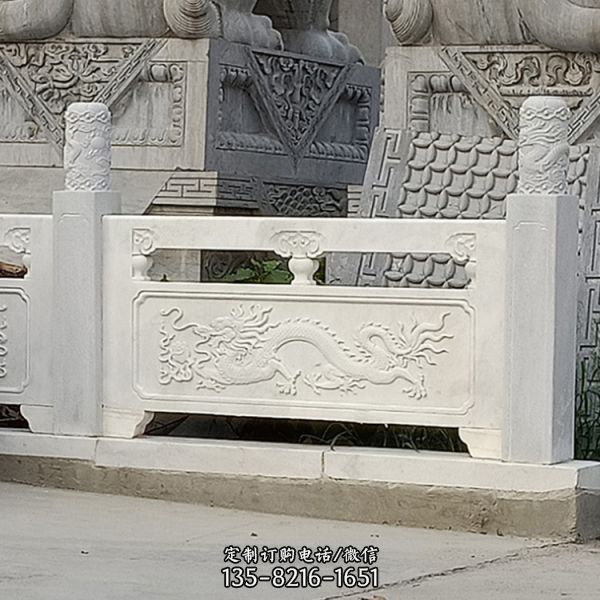公園景區大理石石雕園林欄桿欄板雕塑（2）