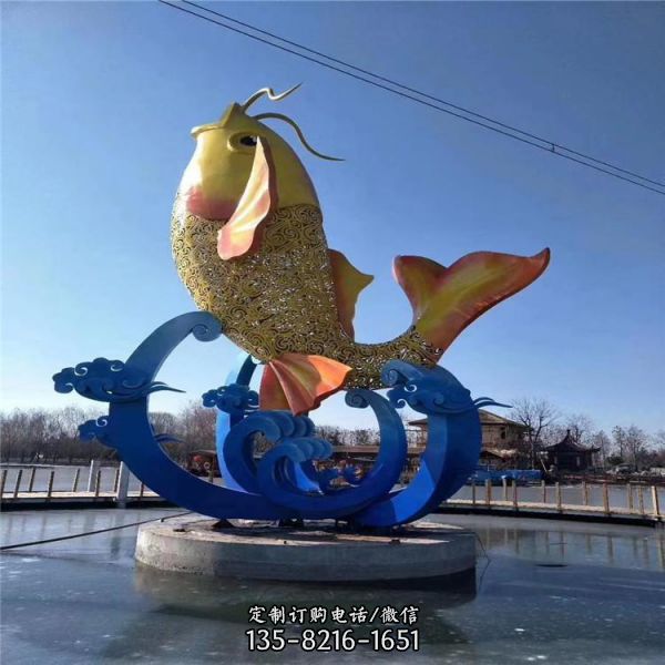 戶外大型不銹鋼景觀雕塑擺件（1）