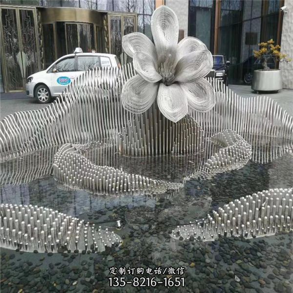 戶外大型不銹鋼景觀雕塑擺件（3）
