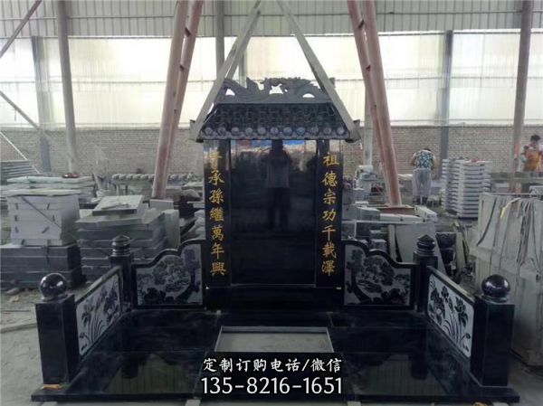 公園青石仿古建筑雕塑擺件（4）