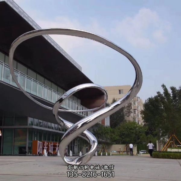 廣場園林不銹鋼異形景觀雕塑（5）