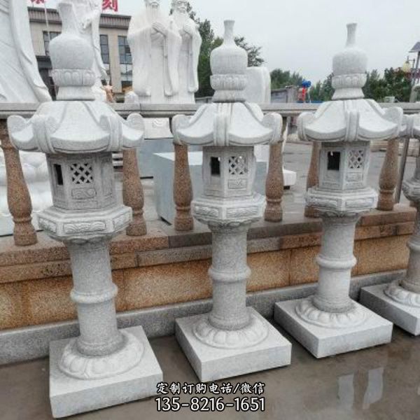 大理石石雕戶外景觀中式涼亭雕塑