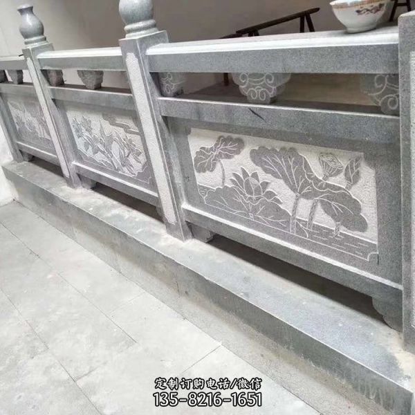 青石石雕戶外景觀戶外圍欄雕塑
